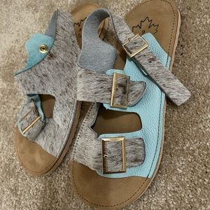 Posh Panda minimalist sandals, new never worn, slightly too big for me. Size 9.